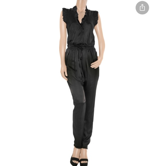 Sandro Pants - Sandro Ruffle Jumpsuit